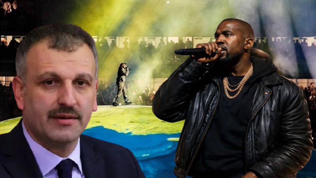 XmediaTR's tweet photo. Cumhurbaşkanı Başdanışmanı Oktay Saral, Kanye West konserine tepki gösterdi. Ancak Saral’ın eleştirdiği “I Am A God” şarkısı konserde hiç söylenmedi. Öte yandan Saral’ın yeğenlerinin de konserde olduğu ortaya çıktı. https://t.co/RicvdJShvr