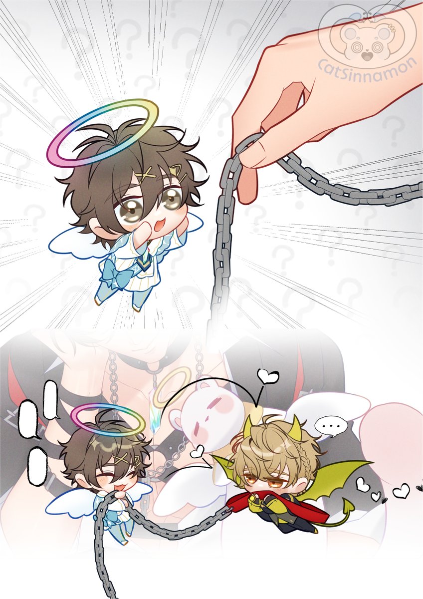 CatSinnamon's tweet photo. 😈😇

#NUcarnival #NUカーニバル #新世界狂歡 #NU카니발 #ぬカニ_FA https://t.co/Hht5RSfj1c