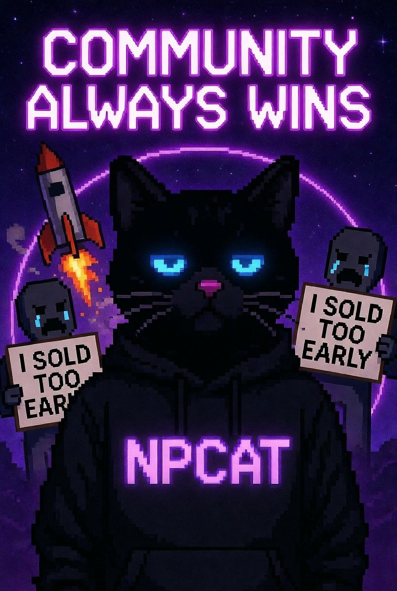 Loner00101's tweet photo. 🚨 $NPCAT Meme Contest Entry 🚨

Weak hands sold early… Now they watching $NPCAT holders ascend to the moon 😭🚀

This isn’t just a coin, it’s a movement powered by community, memes, and culture 🔥

Join TG: https://t.co/iUQCRkxnt4
#MemeContest 
#NPCAT https://t.co/22TSqd3uiO