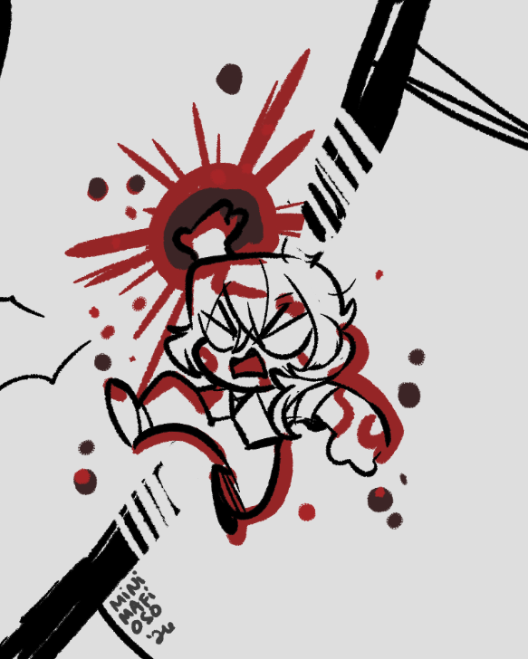 MiniMafioso's tweet photo. Sometimes I just remember a tiny angry mafia dog soloed a city sized dragon, what the hell even is Dead Apple https://t.co/Z0kOUrQfqx