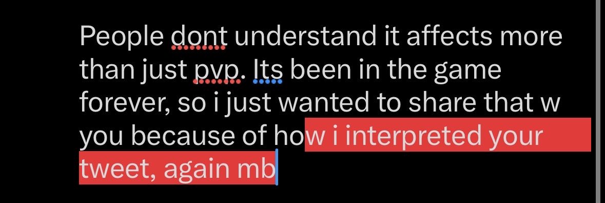 WiskButBetter's tweet photo. @dart_OW2 Oh yeah i see that, myb.

Yeah at the end of the day it is what it is if its removed, people are just overly, like you said, heated about this. https://t.co/CIOJeRRnHY