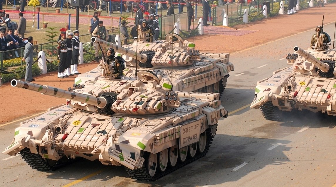 TheMilObserverr's tweet photo. India is turning 2,400 ageing T-72 tanks into remotely operated battlefield platforms 🇮🇳

Instead of scrapping them, the Indian Army is converting them into unmanned systems for high risk missions.

And the thinking behind this is smart. 👇

• Nearly 2,400 T-72s to be converted under iDEX ADITI 4.0 challenge
• Extends operational life by 15 to 20 years at a fraction of replacement cost
• Will breach minefields, conduct reconnaissance and act as decoys
• Operate ahead of manned T-90s absorbing enemy fire and identifying positions
• Real time data links feed directly into command networks
• Bridges capability gap until Future Ready Combat Vehicle arrives from 2030
• T-72 has been in Indian Army service since 1979

Why risk a crew in a minefield when a remotely operated tank can do it instead.

That is exactly the logic here.

India is not scrapping its old tanks. It is giving them a second life on the modern battlefield. 🇮🇳