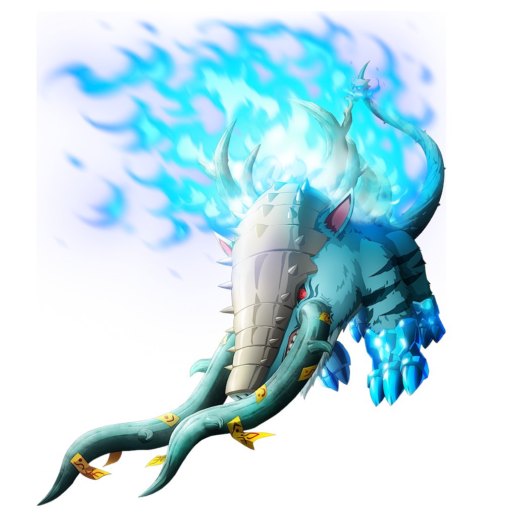 DncCodex's tweet photo. Taowumon Digimon Reference Book
A boar-like Demon Beast Digimon with gigantic tusks like trees, wreathed in bone-chilling cold air.
Its personality is stubborn and unyielding, and among the Digimon known as the Shikyoju, it is the dullest of them all. 👇1/5
#Digimon https://t.co/E5hTo55cGz