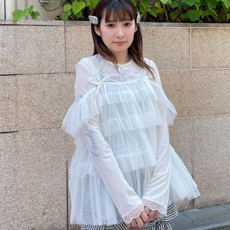 💙CANDY STORE💙 PLAY WITH SHEER🫧 いつものコーデに透けるアイテムを