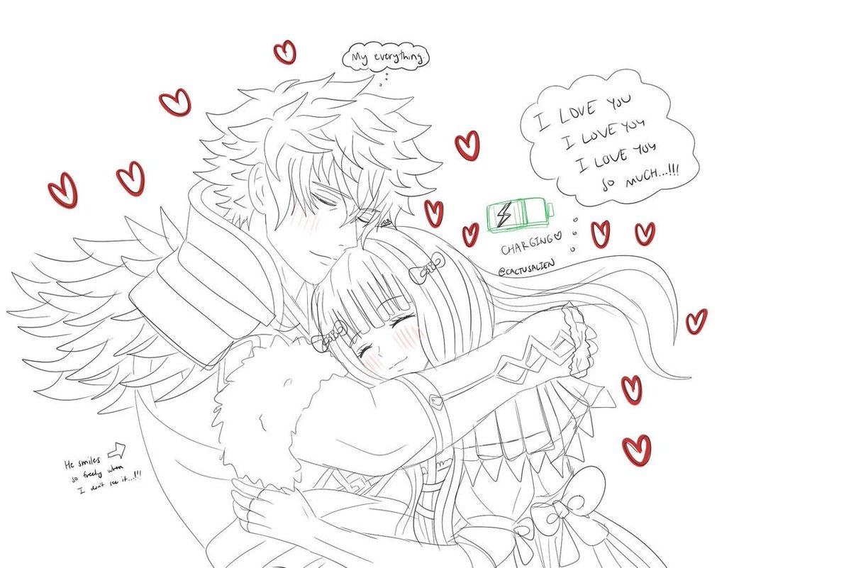 CactusAlien's tweet photo. Hehe and just with his hug and I’m in his arms… him wrapped around me 💗 I recharge ~ 🤲🥰💕 and all is right in the world again!! 💓 #lonqu

It’s literally that simple lol. How does my Lon’qu affect me so… 🥺🥺🥺

https://t.co/i4bvG0tuL7 https://t.co/on7DtU4EHO