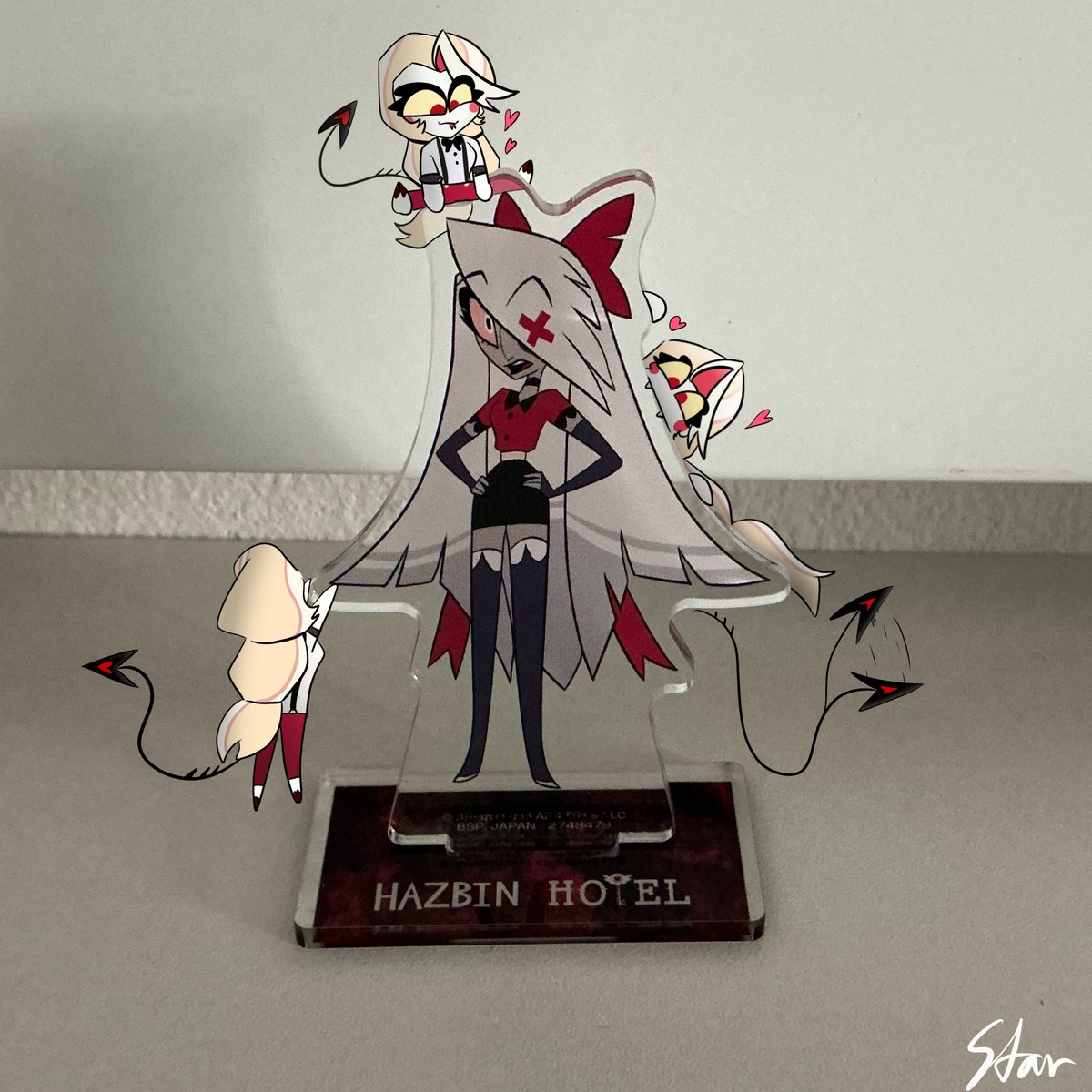UwU5555's tweet photo. Uhhh…Charlie?
#chaggie #hazbinhotel https://t.co/oPHvA66tU8