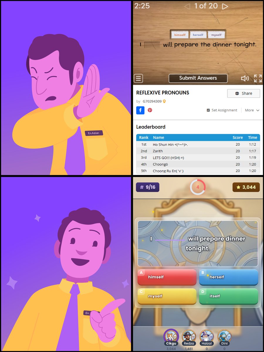 LEONClassroom's tweet photo. Quizzes you're actually proud to show off, made effortlessly. 

No more settling with generic looking quizzes. 
No more spending hours on making it look good.  

Best of both at Leon Classroom's Downtime

#tutorlife📚#Downtime #digitalclassroom #OnlineTeaching #TeacherSupport https://t.co/44jo8J6P0J
