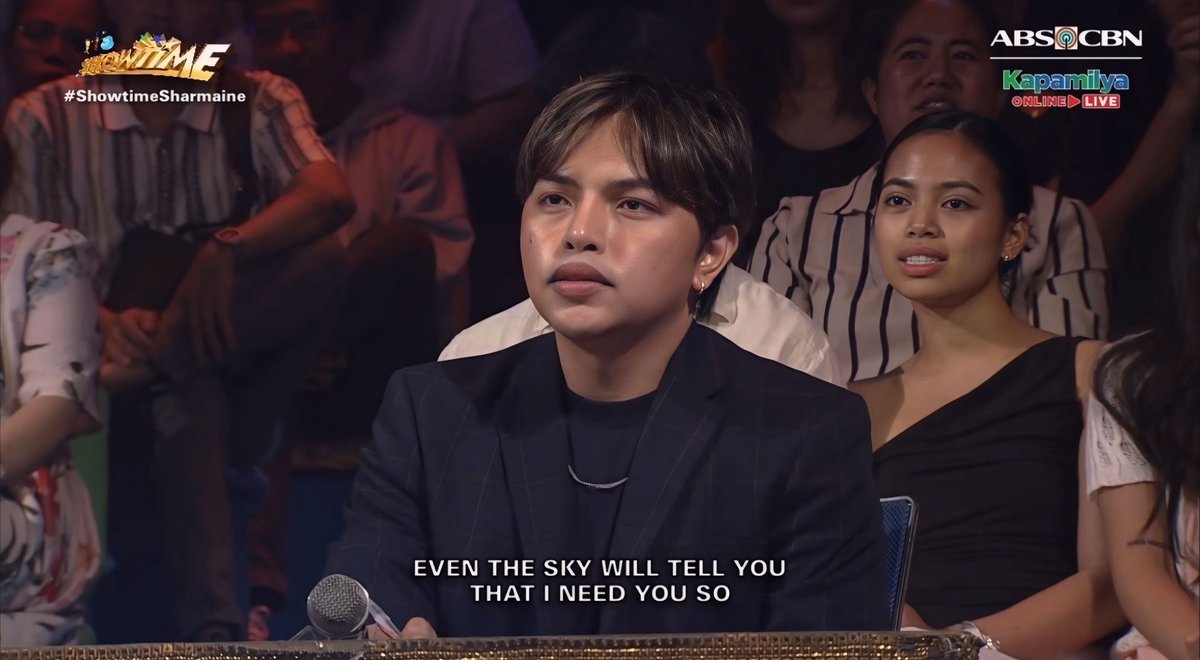 JMsurers's tweet photo. Hurado JM Yosures on Day 3 of TNT Year 10 National Finals.

TNT10 HURADO JM YOSURES
#HuradoJMYosures | @jmyosures 
#ShowtimeSharmaine https://t.co/3k6gFfDBFG