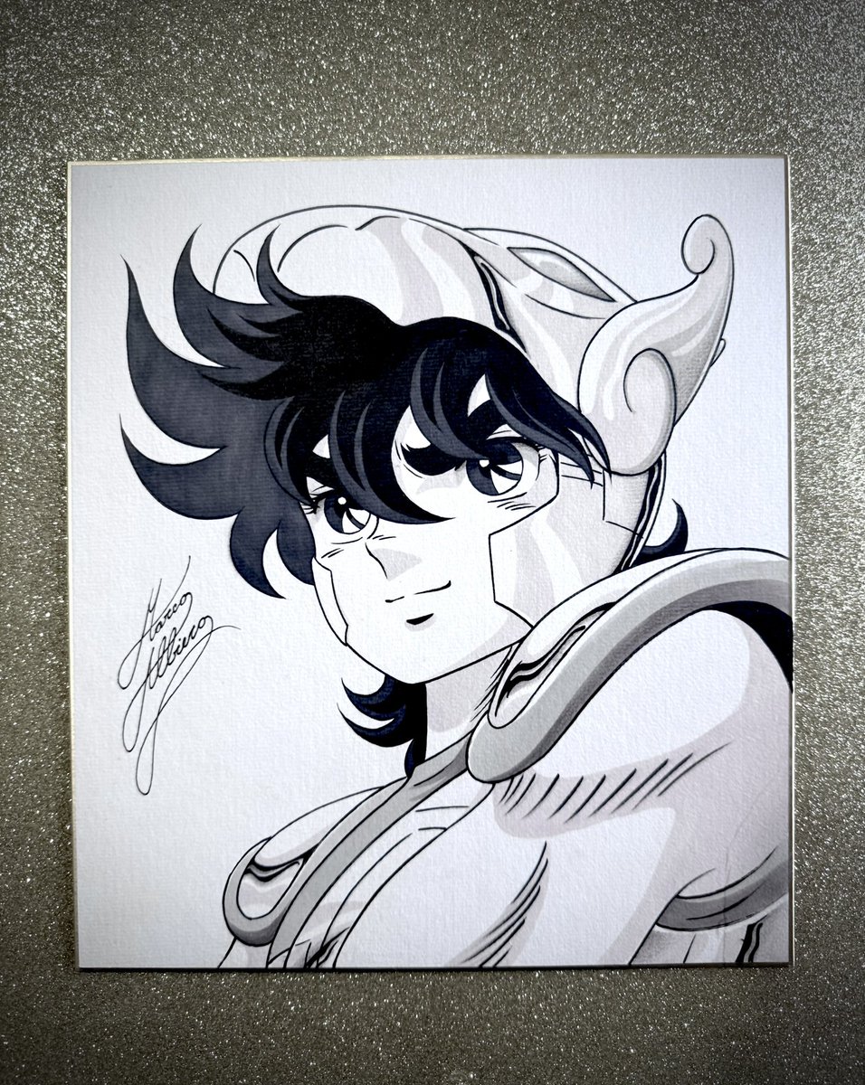 AlbieroMarcoArt's tweet photo. SAINT SEIYA
#SaintSeiya #聖闘士星矢 #marcoalbiero #masamikurumada https://t.co/RJ0ruxpEhp