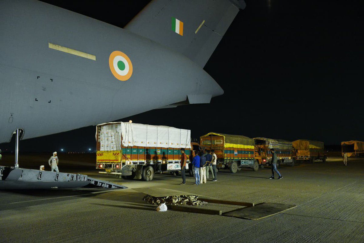 HCI_Singapore's tweet photo. India stands with Africa in its fight against Ebola.

Responding to a request from the African Union Commission, India has delivered urgent medical assistance to support Africa CDC’s Ebola response efforts. Following an initial 2.5-ton shipment, a second tranche of 43 tons of medical supplies reached Kampala on 2 June 2026. It reflects India’s enduring commitment to Africa’s public health resilience and preparedness.

@MEAIndia Press Release: https://t.co/ANFncIhITp

#IndiaAfrica #EbolaResponse #AfricaCDC