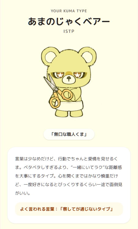 ToyToyToyHo's tweet photo. ENTPの隠れベイビーのあまのじゃくベアーでした https://t.co/GQUZlTpYDR