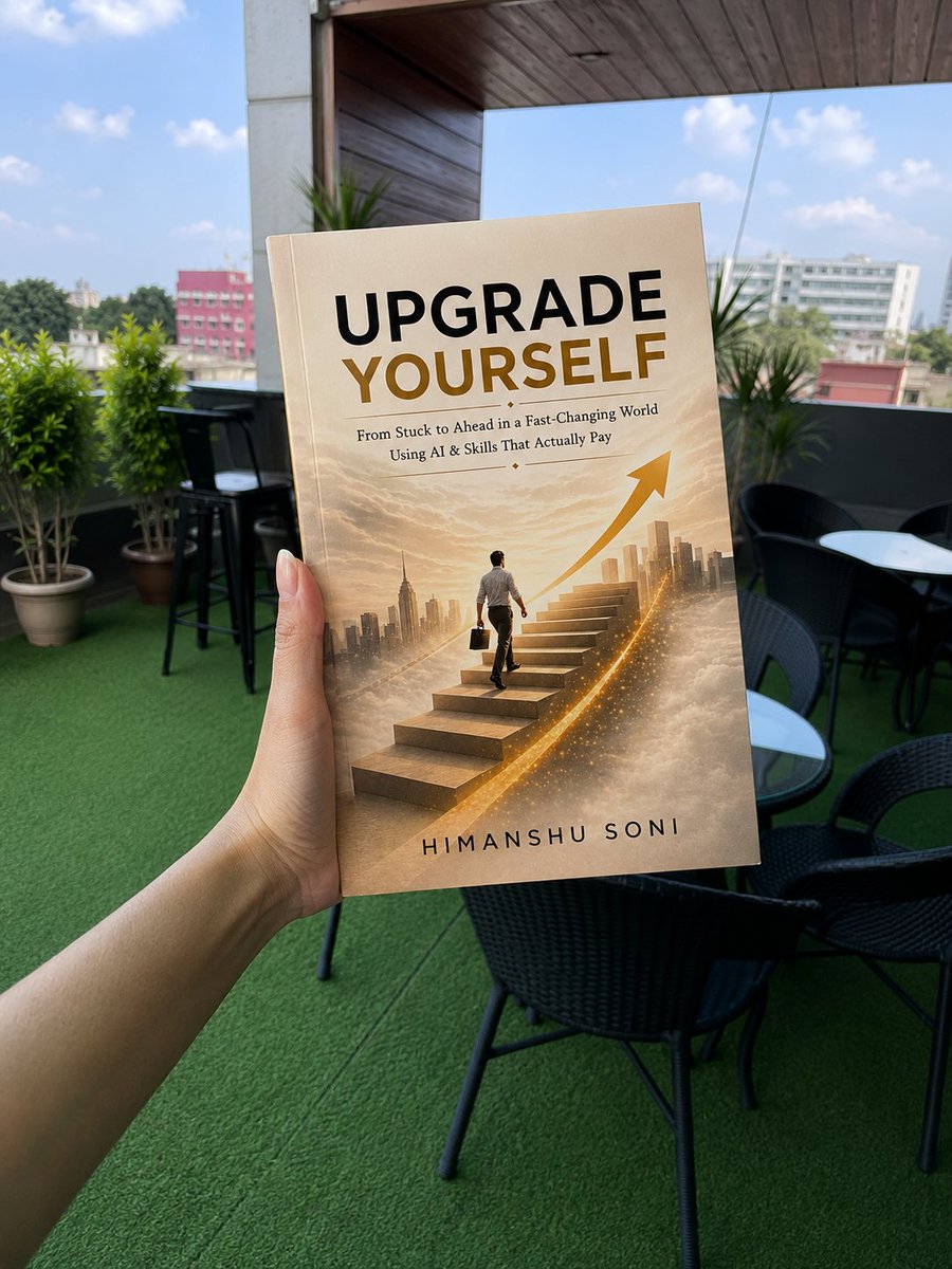 thereviewu5224's tweet photo. ๐ The future belongs to those who learn faster than the world changes.
Many people feel stuckโnot because they lack talent, intelligence, or ambition, but because they're using yesterday's methods in today's rapidly evolving world
#UpgradeYourself #HimanshuSoni #bookreview https://t.co/ILd6sFQJDK