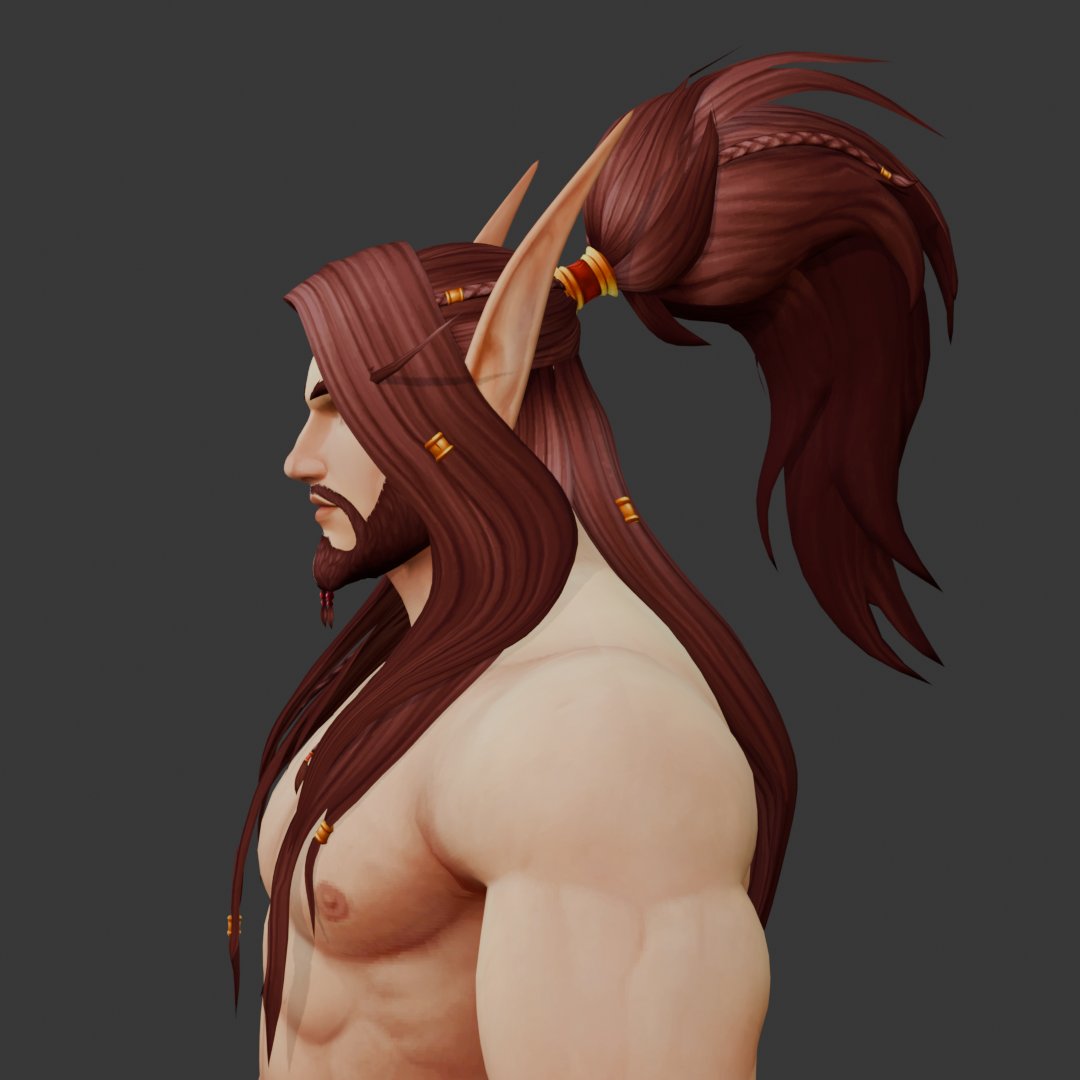 RamavataramaArt's tweet photo. And that little extra TLC that makes a custom hairstyle into something unique for the client <3 #RamaWIP #RamaBlends https://t.co/YB8MCsSogf