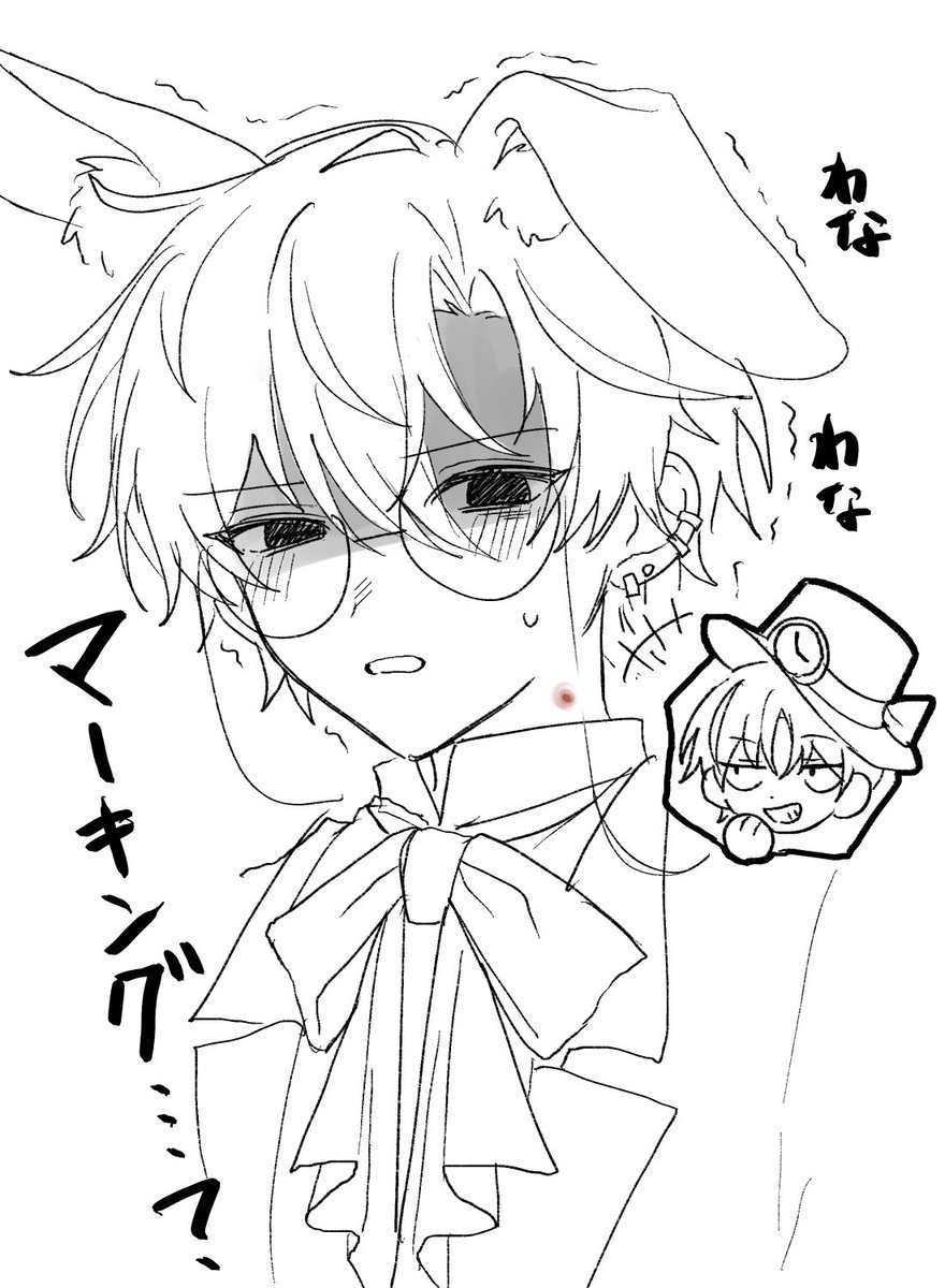 🐰🎩 マーキング…？