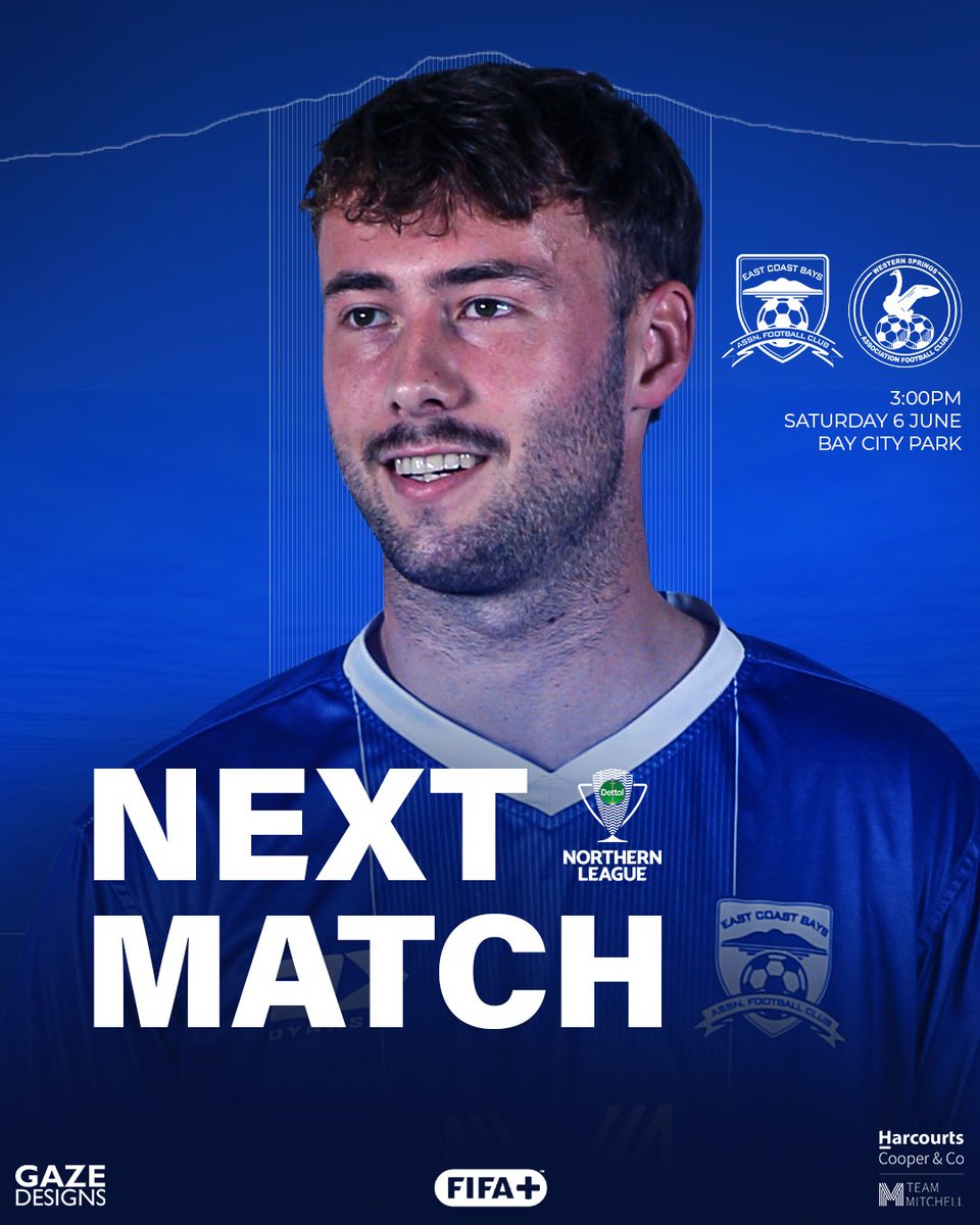 ECBAFC1959's tweet photo. This Saturday sees us take on Western Springs at Home 💙 

You know the drill… Get to Bay City Park, bring your blue, bring the noise, ride the #BlueWave 🌊 https://t.co/VhXVc0FqN3