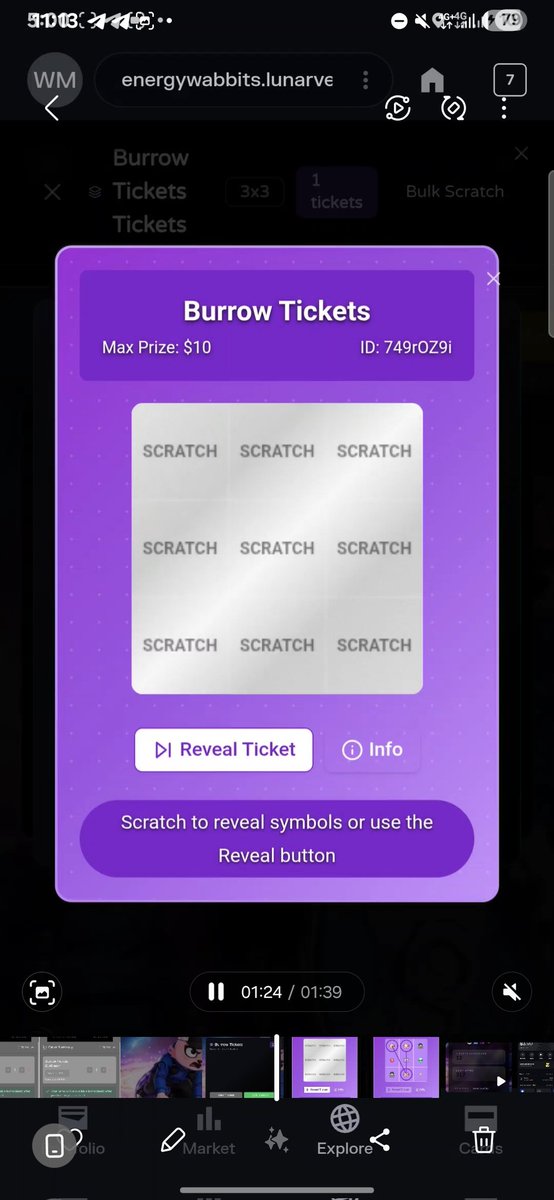 Softt_Web3_Sol's tweet photo. Yoo CT this is crazy 🤣🤣

Was feeling very funky this morning as I woke up and was just having $2 in my wallet but after buying a scratch card and revealed it I won $5 worth of TouchGrass token getting my portfolio 2.5x up.

Check it out now and begin your journey of winning. https://t.co/nTw11mYROc