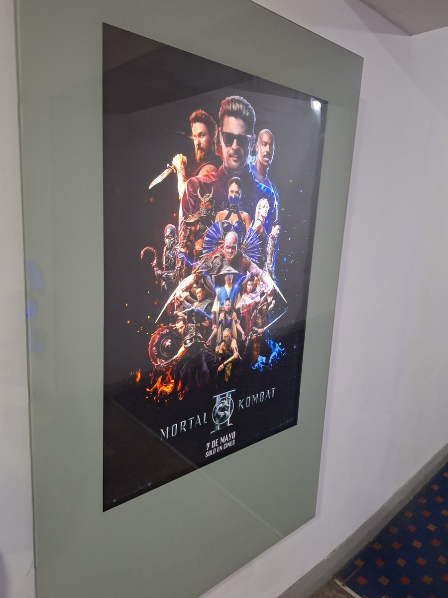 SplatAndFoglio's tweet photo. Mortal kombat 2 of the mordem era was quite interesting
But there was some iconic scenes and familiar voices of the movie and the credits song was an OG music of the 90's.

Watched: May 15th, 2026 https://t.co/0atxGmxhVo