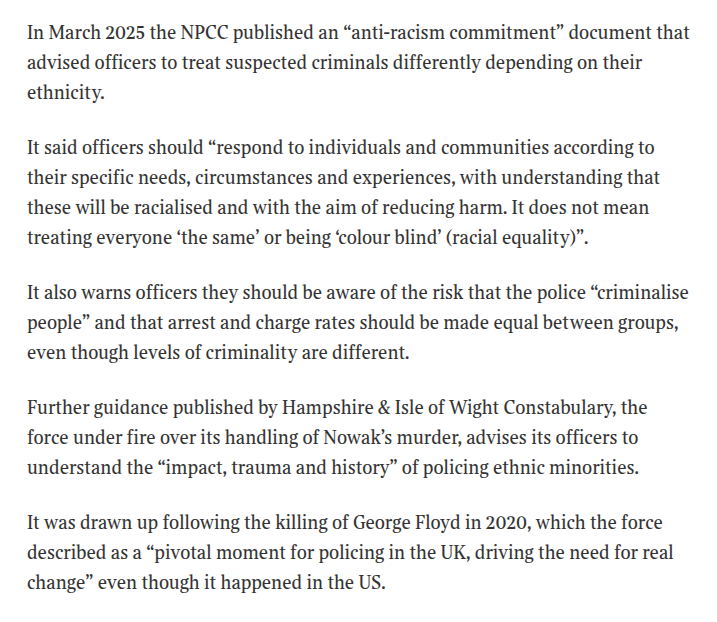 willsolfiac's tweet photo. Jesus, even I didn't realise the police had got this bad. Ultimately though I blame all prestige media and institutions screaming about George Floyd in 2020. https://t.co/zN7zMDarWW