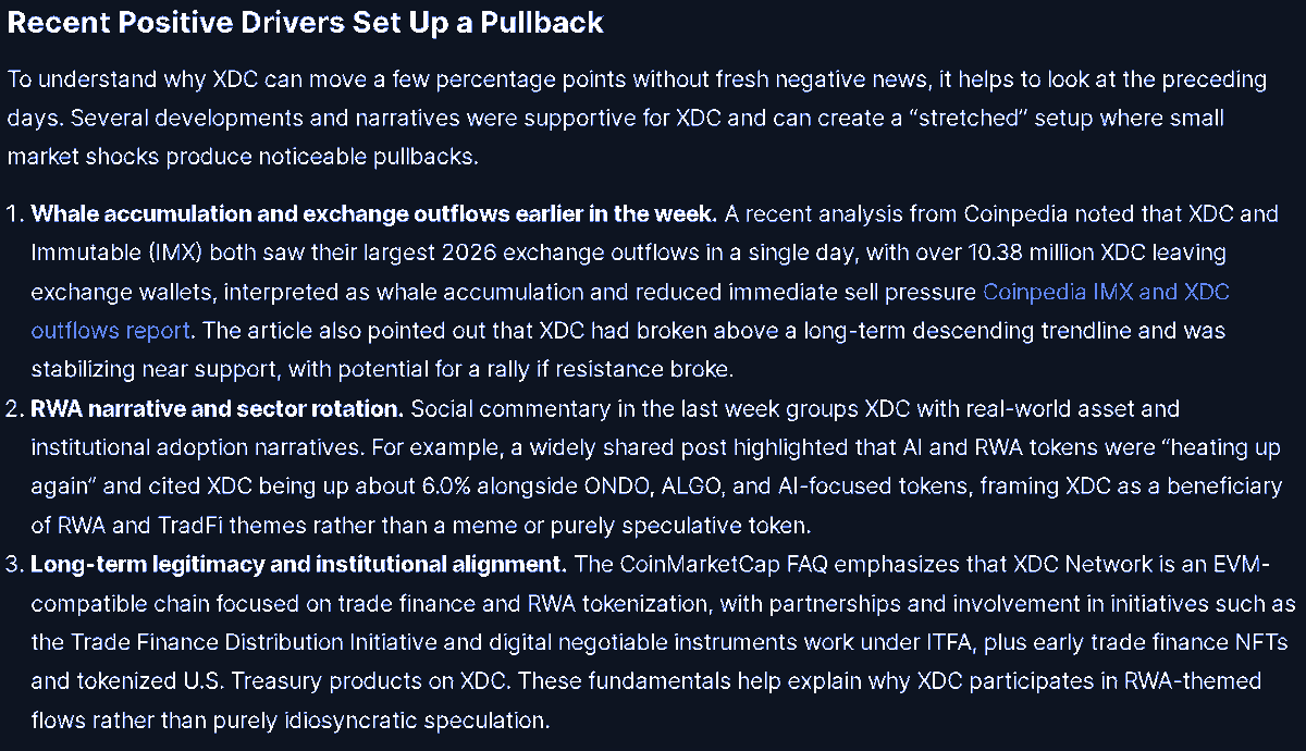 The_John_Crypto's tweet photo. Red market, but $XDC tells a different story π
Whales accumulating + real utility backing it
The comeback will speak for itself
https://t.co/DJJqq0AITF
@XDCNetwork #XDC #RWA #Crypto #IMX #TradeFi https://t.co/nZxQuMsb2L