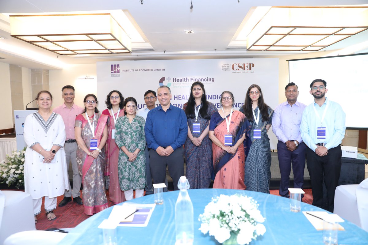 CSEP_Org's tweet photo. How can India build healthier, more equitable cities? The conference Urban Health in India: Equity, Financing & Governance brought together policymakers, researchers & practitioners to discuss health inequities, financing, governance & solutions for strengthening urban health systems. @IEGResearch @laveeshbhandari