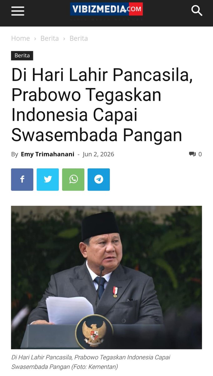 Indriyan_ayan's tweet photo. Sungguh Indonesia: agung dalam kesatuan, teguh dalam kerja sama, terhormat dalam tujuan.

Untuk Kemakmuran Rakyat https://t.co/uEl4dpZzCq