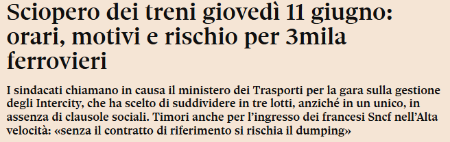 ramella_f's tweet photo. Come sempre, e come ovvio che sia, i sindacati difendono i lavoratori del settore contro gli interessi di consumatori (più offerta e prezzi più bassi) e dei contribuenti (meno sussidi).
https://t.co/Ys246O1xsa https://t.co/YSWhhVzTJF