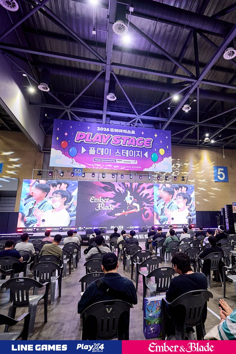 EmberandBlade's tweet photo. We're still reliving the amazing moments from #PlayX4 2026! ⚔️🔥
Here's a quick look back at Ember & Blade's journey at PlayX4. Thank you to everyone who stopped by the LINE Games booth and supported us.
See you again soon, Demon Hunters!
#ENB #EmberandBlade https://t.co/rSUkU2tAQl