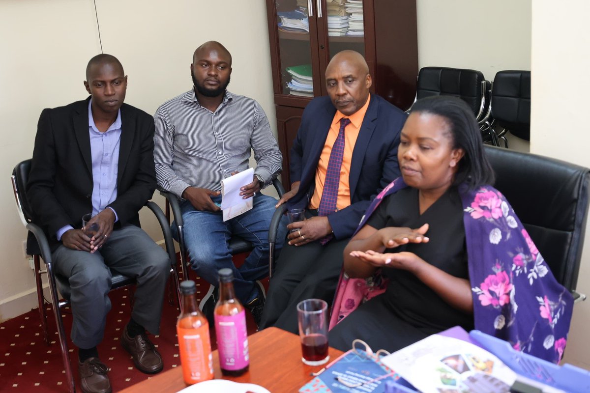 Meru_county's tweet photo. The Country Manager of ACCEL Africa paid a courtesy visit to Agriculture, Livestock and Fisheries CECM Jenaru Gatangugi to discuss capacity-building initiatives aimed at strengthening the skills and effectiveness of cooperative managers.
#BuildingMeruTogether
#TujengeMeruPamoja https://t.co/X1AOIvQLuf