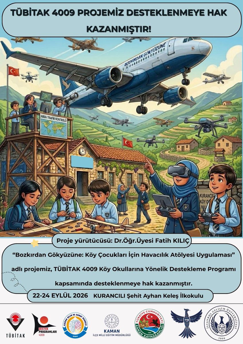 kaeu_arge's tweet photo. 🚀 Üniversitemiz Akademisyeninin TÜBİTAK 4009 Projesi Desteklenmeye Hak Kazandı!
Teknofest ve Yarışmalar Koordinatörü Öğr. Gör. Bilal ATAK'ı ve proje ekibini tebrik eder, çalışmalarında başarılar dileriz. https://t.co/kOEGduUGgQ