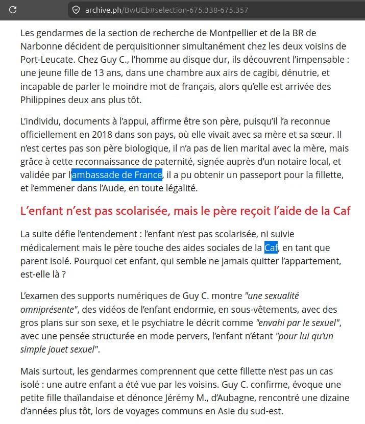 Casimir_Noir's tweet photo. @Marionle_roy Le complicité de @FranceDiplo est établie ainsi que celle de la #CAF, dans ce #ChildTrafficking international de petites filles asiatiques. https://t.co/AlP2GVHoe5