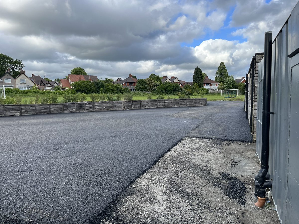the_tinkerman's tweet photo. Now all the finals finished it’s time to crack on with ground improvements busy summer #upthero any local businesses want to help out get in touch https://t.co/giUZ6zT4x2