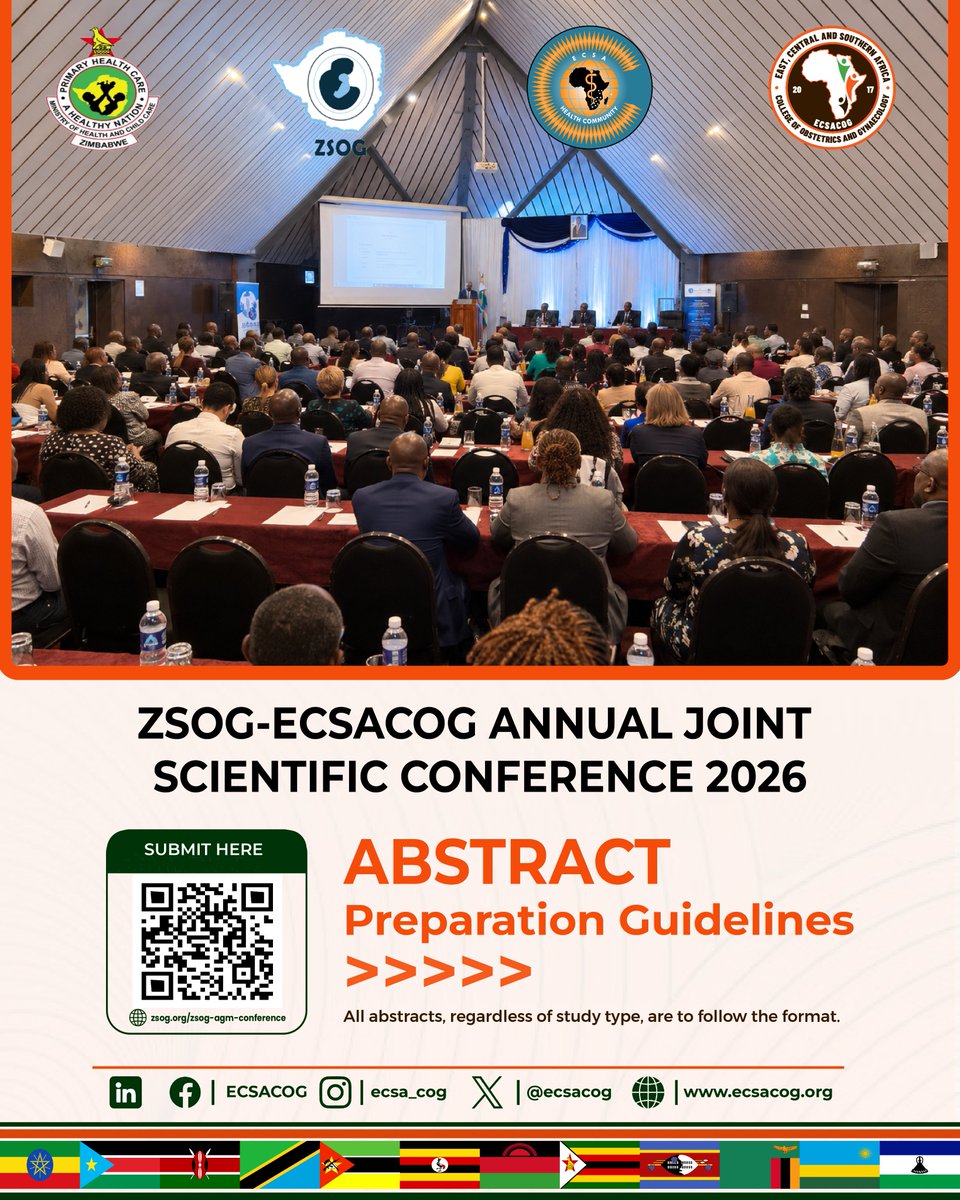 ecsacog's tweet photo. 📣 Abstract Preparation Guidelines

Submitting to ZSOG-ECSACOG? Review the guidelines to ensure your abstract is clear, well-structured, and aligned with conference requirements.

🔗 Submit: https://t.co/tV2pib1r5y

#ZSOG #ECSACOG https://t.co/akujl4acJD