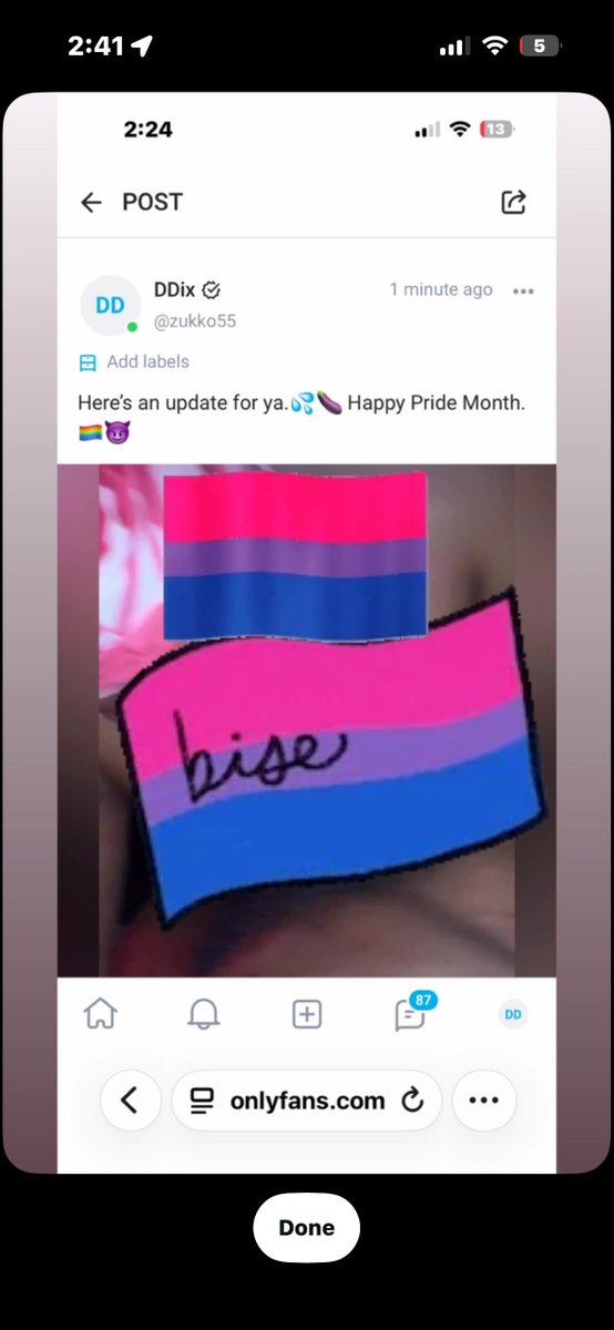 DeshunDix's tweet photo. Happy Pride Month 🏳️‍🌈😈 https://t.co/hNicZepDOh
