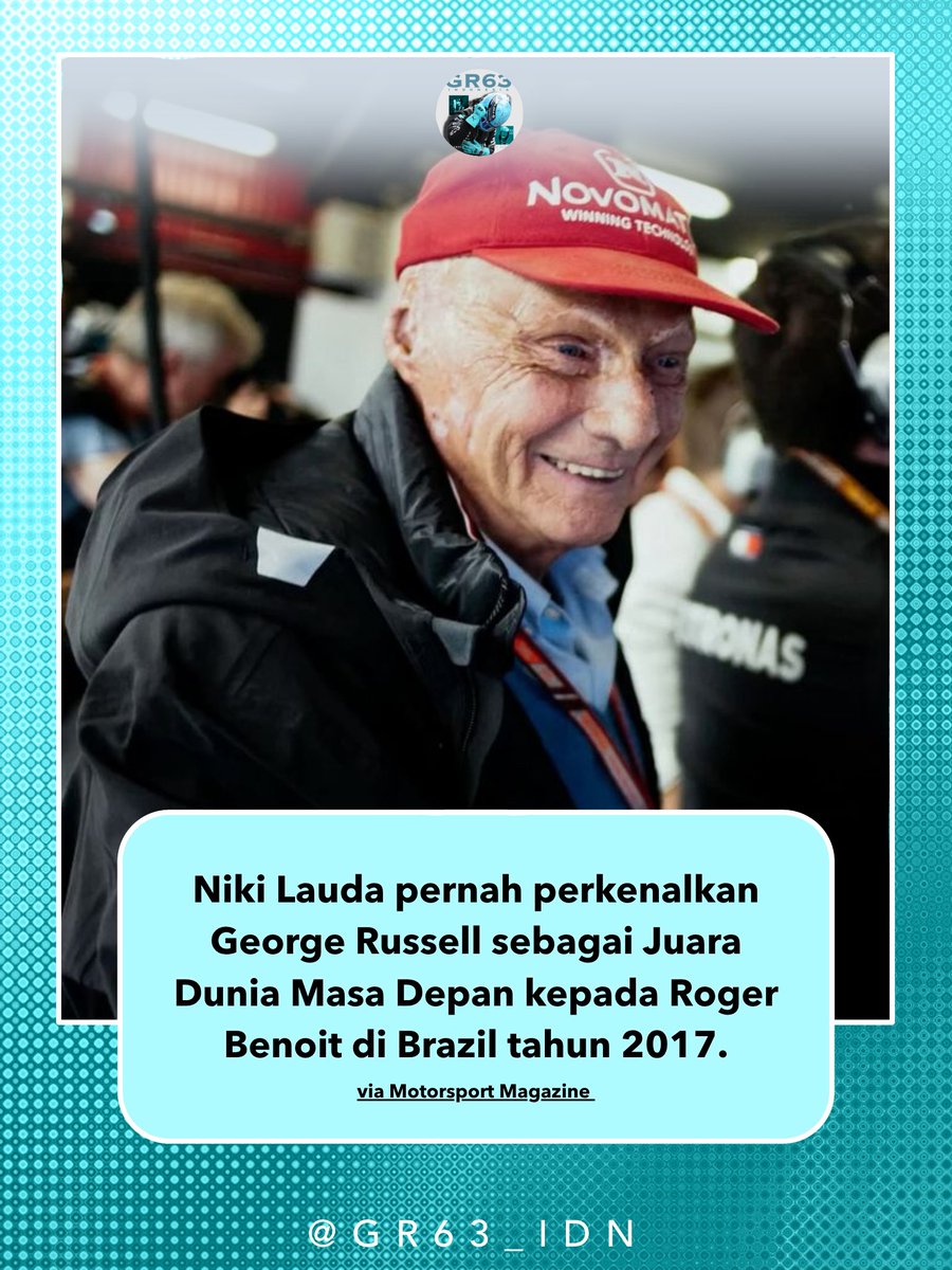 George Russell Indonesia tweet media