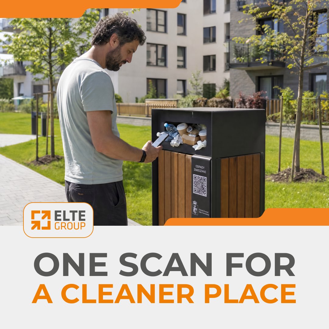Elte_Group's tweet photo. An overflowing bin no longer impacts a property's reputation. Scanning a QR code triggers an instant workflow, routing issues directly to the cleaning crew 👉🏻 no apps to download, no numbers to look up. 🚮

More info: 🌐 https://t.co/rEm7EGVLjy https://t.co/LnOh8jhCeQ