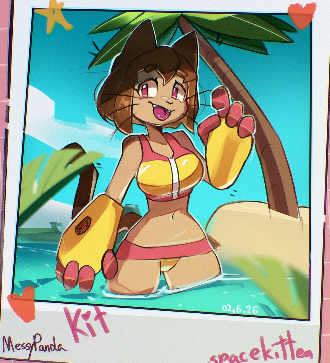 _Messypanda's tweet photo. X3 she’s so adorable 
#kit #gameverse https://t.co/hzOxTJcUx4