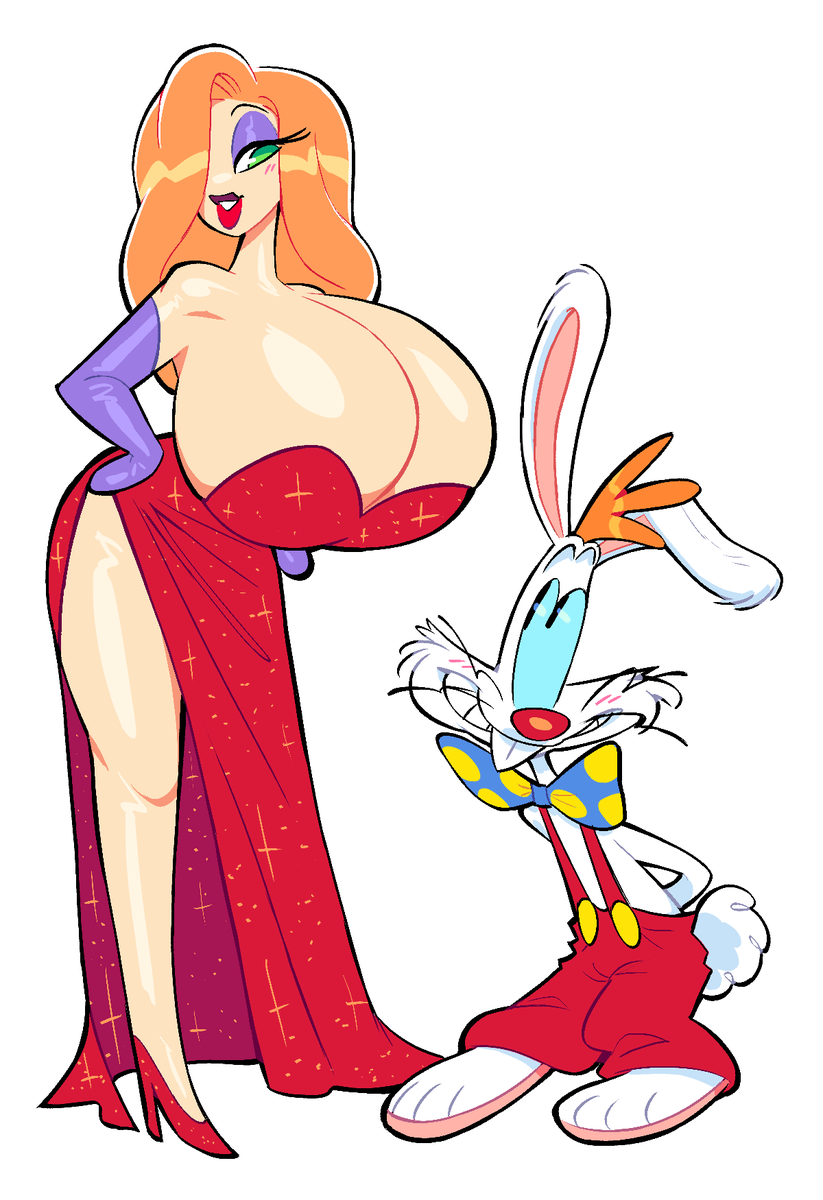 Ilikestuffdoyou's tweet photo. Jessica and Roger Rabbit https://t.co/PiwLJRkFlv