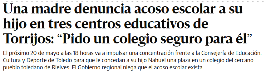alanusweb's tweet photo. @BurninChamo @Macarena_Olona A ver, ignorante, el acoso escolar brutal ocurre en tos laos, sea privao, concertao o público.
Aquí tienes otro ejemplo de fracaso del "protocolo de la vergüenza", no en uno, sino en tres colegios públicos en un solo alumno acosado. https://t.co/eirkrL3xnX