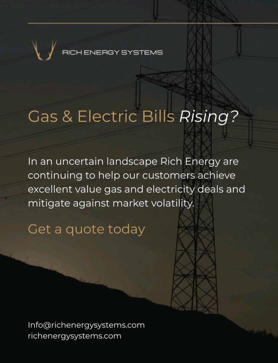 richenergyceo's tweet photo. See why more businesses across Britain are choosing Rich Energy 🇬🇧
#RichEnergy #Gas #Electricity #Renewables #ReduceBills https://t.co/HYImdBBoug
