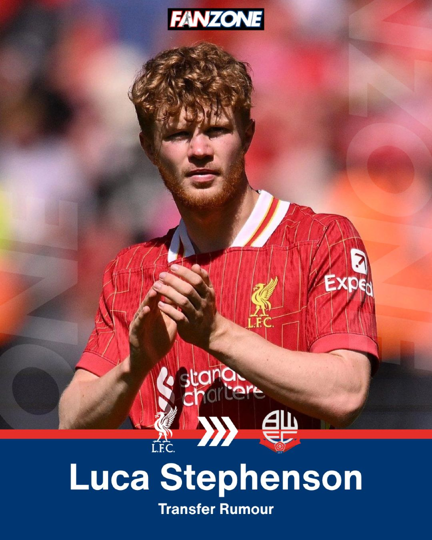 TheFanzonePod's tweet photo. 🔈RUMOUR ...

Bolton already have one through the door with the signing of David Watson from #Killie 🖋️

Could highly-rated #LFC defender/midfielder Luca Stephenson be next through the door as Bolton assemble their squad for the Championship?

➡️❓

#BWFC #LFC #DUFC https://t.co/AvXl5gLCW5