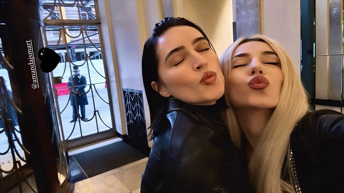 faith_avatar's tweet photo. Ava Max and Amanda Smart 📸 February 4, 2024. https://t.co/ijWRAL5Pf8