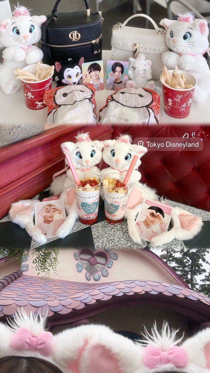 ons__m's tweet photo. マリーちゃんディズニーのいろいろ(^ ܸ.  .  ܸ^)"🎀💞 https://t.co/EeAc05KN6B