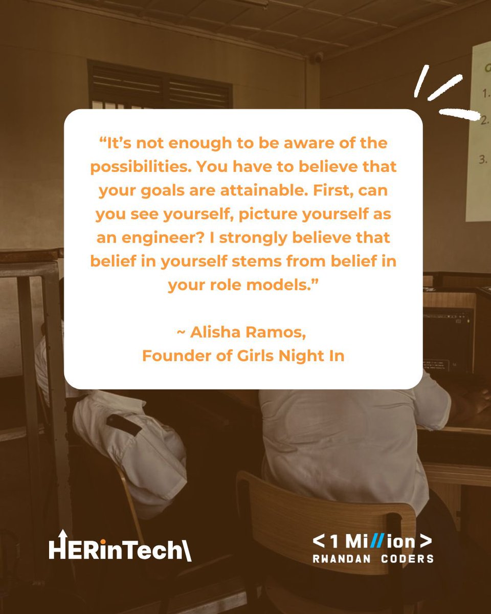 HerInTechGlobal's tweet photo. 🚨 Warning: HERinTech visited your school and now everyone wants to be an engineer 👩🏾‍💻. 

You're welcome 😌 #HERinTechClubs @1MRwandanCoders https://t.co/fy89KfFSfC