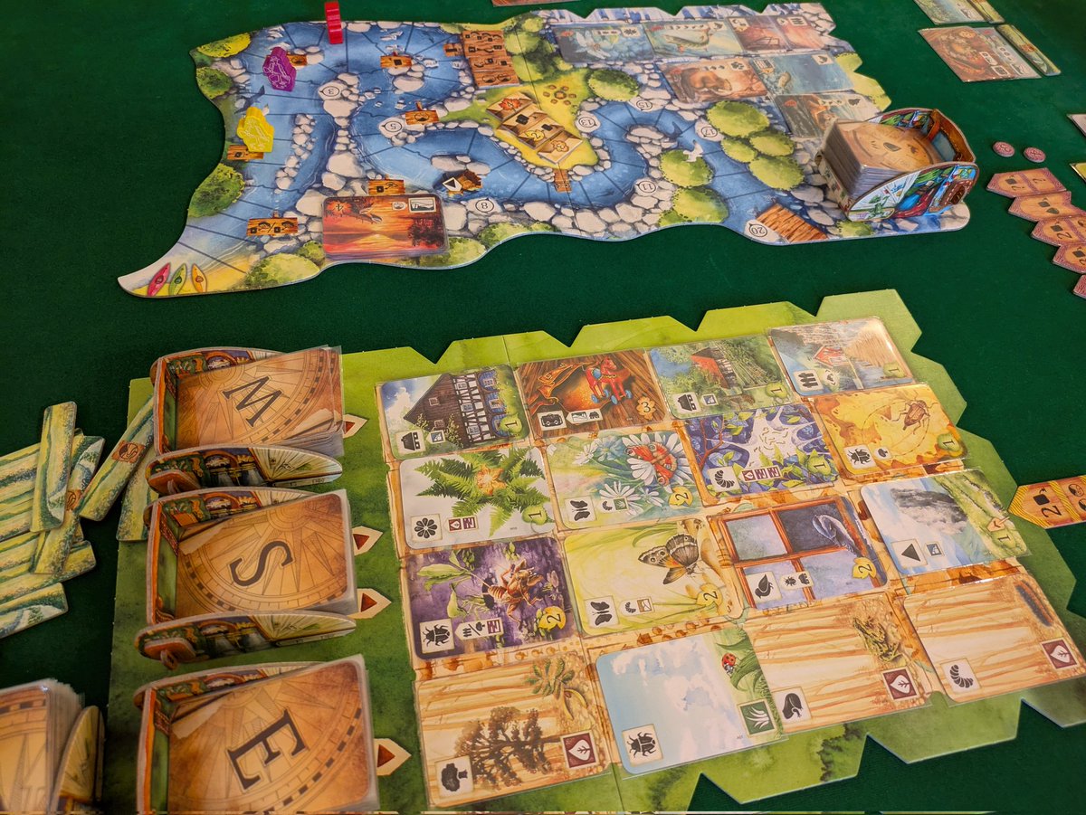 RickTheChief's tweet photo. This week we played Bomb Busters, Phantom Ink, Dixit Stella, Freya's Swamp, Carson City and Meadow. https://t.co/PDcZB9Ulg4