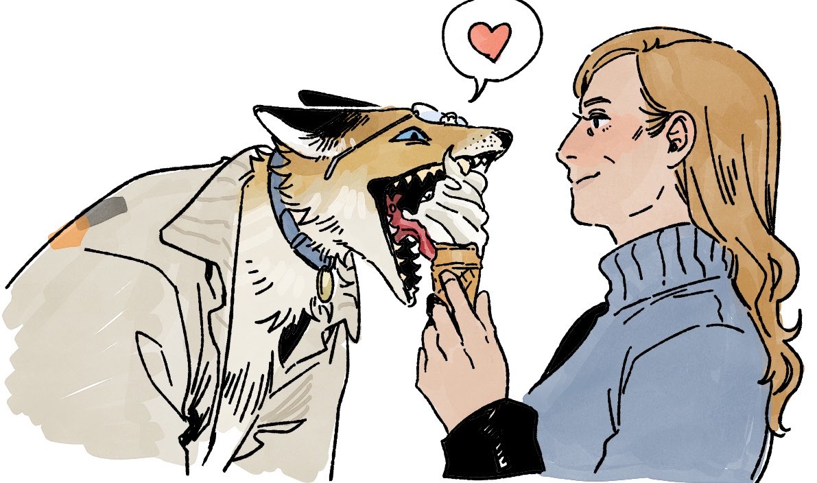 ChoCytd's tweet photo. Strat’s pet fox https://t.co/6lq3P04Qoe