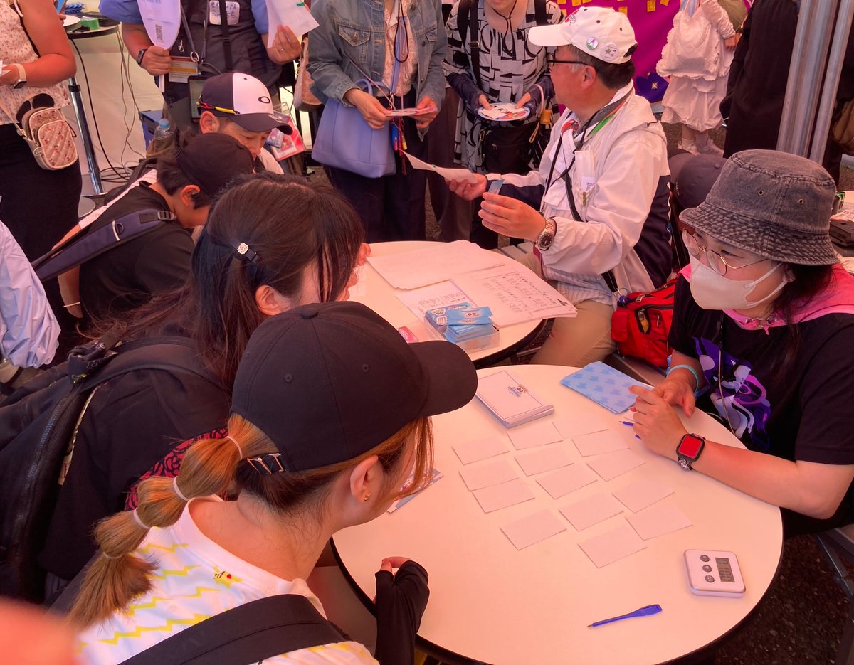chabo03_'s tweet photo. ✔️コミュニティハブの風景

GOFestでミニゲームのお手伝しました。お子様や海外の方の思い出のひとコマになったかな？色んな方とお話できた素敵な時間でした。
#ポケモンGO
#pokemonGOfest2026 https://t.co/hJ3vnTq7Yx