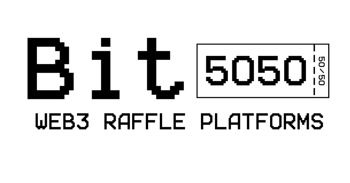 Bit5050official's tweet photo. BIT5050 INC. 

"All Product, All Service, No Token" 
Web3 50/50 Raffle Platforms

BIT5050 Web3 Raffle Platforms

Bit5050 provides Web3 raffle platforms for creators, influencers, live streamers, NFT & DAO communities, organizations and events/live events.

BIT5050 WEB3 RAFFLES REIMAGINED