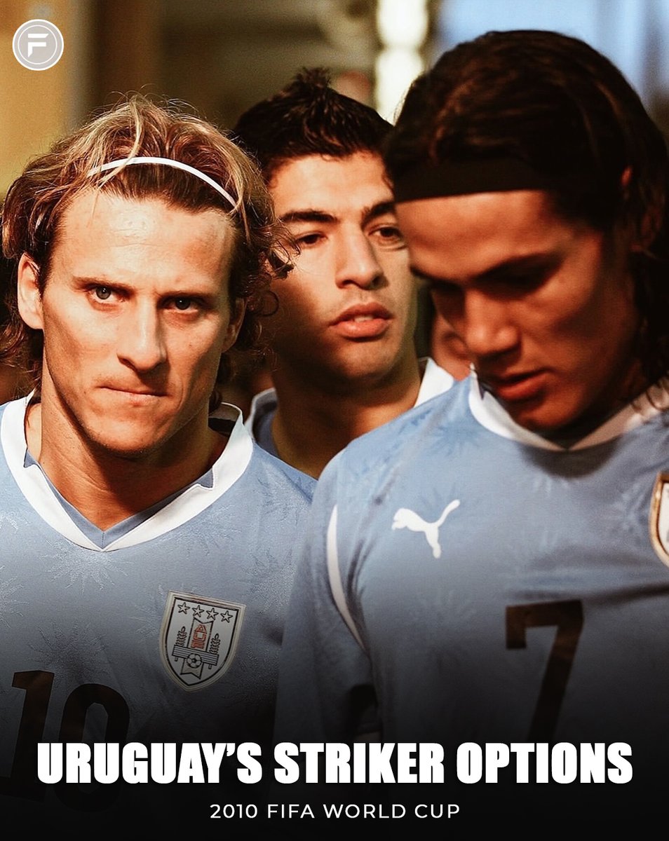 WinnaFC's tweet photo. 🚨| Uruguay had the most lethal striker lineup at the 2010 FIFA World Cup.😳 https://t.co/7nEUVIaw8t