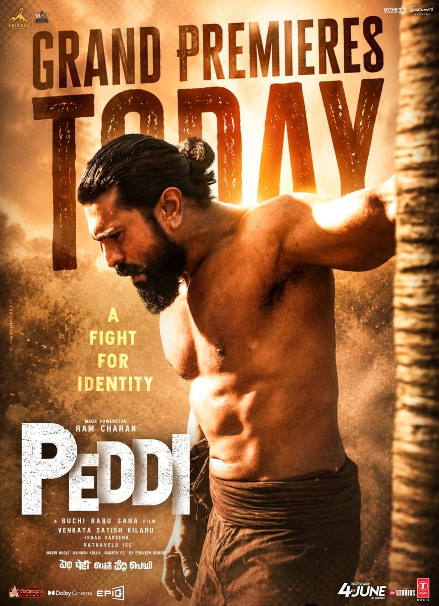 EGCinemas's tweet photo. All set for #Peddi Premier at Vimal Theatre https://t.co/pEvK0TDQKs