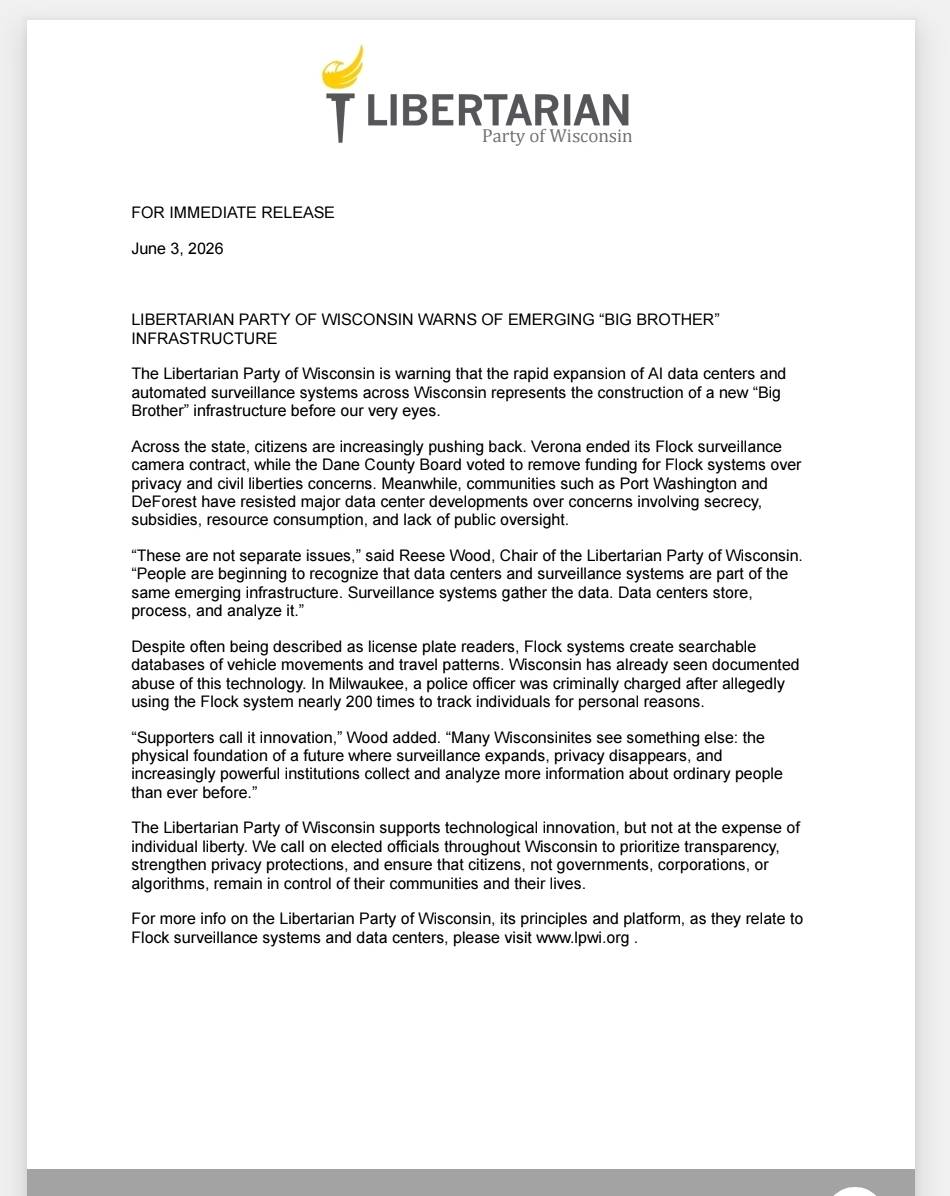 Libertarian Party WI tweet media